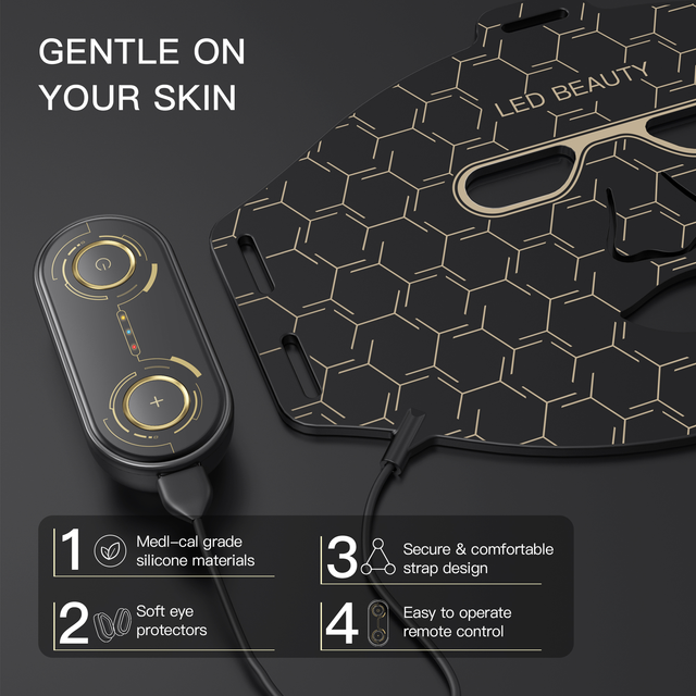 LED Face MASK includes Neck