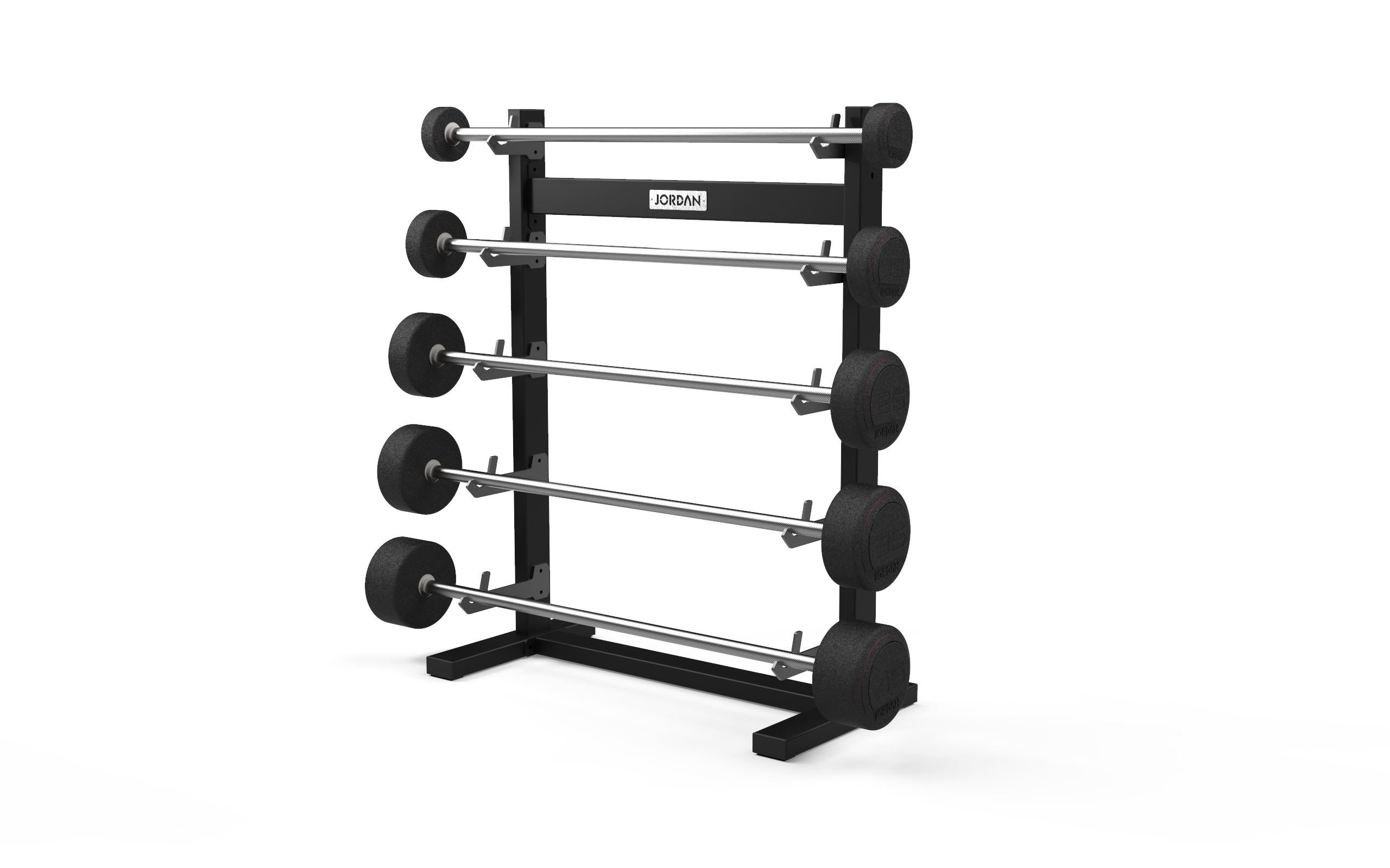 JORDAN® Barbell Rack (Straight - 5 Bar)