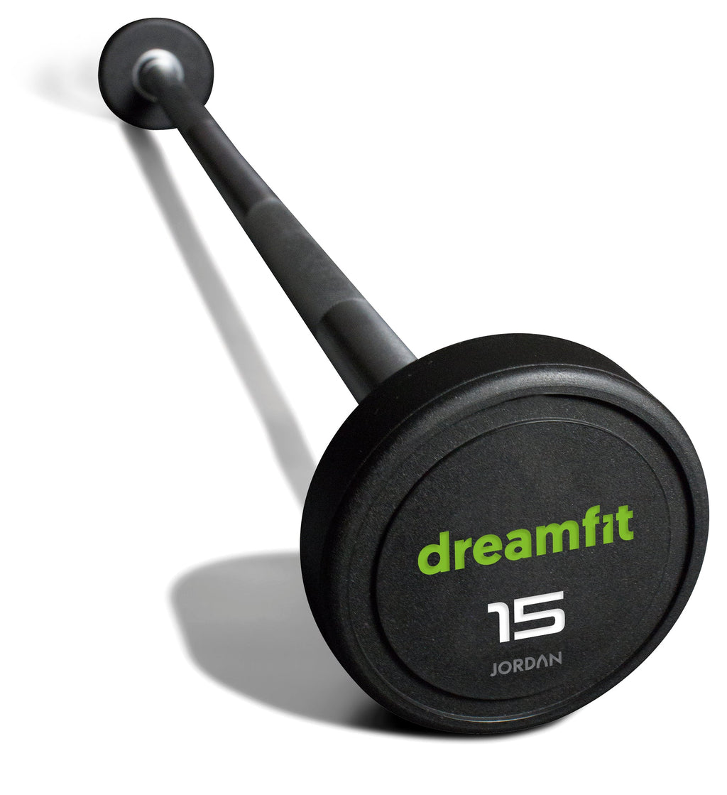 JORDAN® Custom Branded Urethane Barbells (Straight or Curl Bars)
