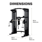 Centr 3 Home Gym Functional Trainer (with Selectorised Smith Machine) - Pre-Order