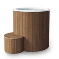 KC Wellness Cold Plunge 2.0 Thermo-wood Ice Bath - Suitable Chiller/Filter Unit