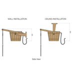 KeiCo Waterfall Cold Pail Shower - 18L