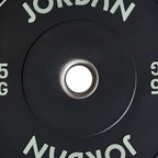 JORDAN® Black Rubber Bumper Weight Plates - NEW DESIGN