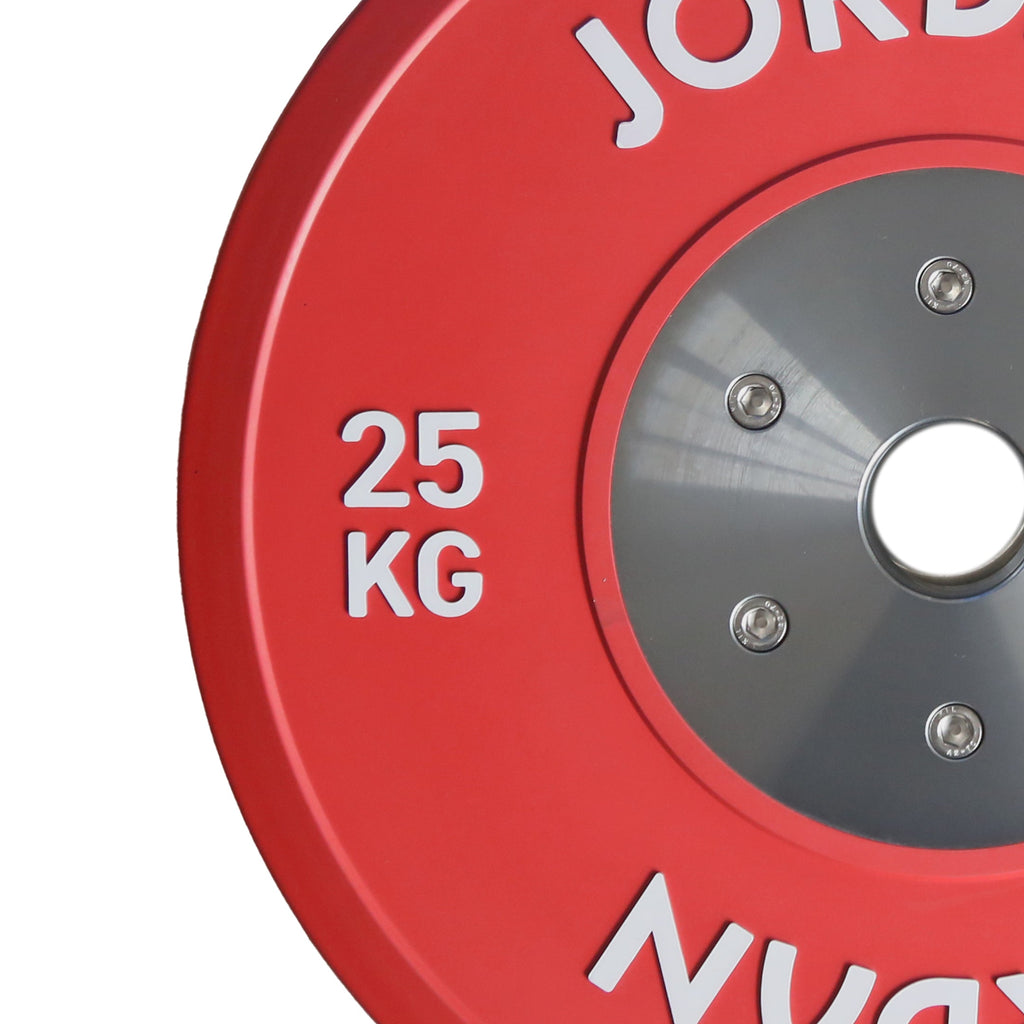 JORDAN® Coloured Rubber Calibrated Competition Weight Plate - NEW DESIGN