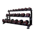 JORDAN® 10 Pair Dumbbell Rack (3 tier)