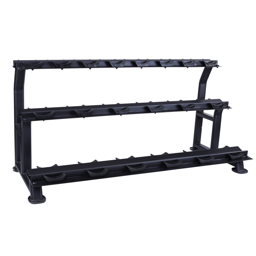 JORDAN® 10 Pair Dumbbell Rack (3 tier)