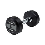 JORDAN Rubber Dumbbells - Grey