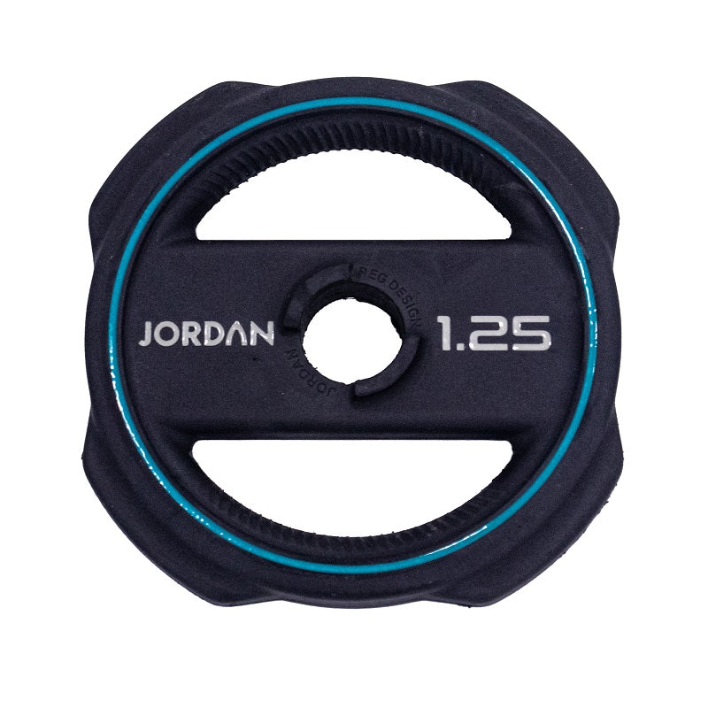 JORDAN Ignite Pump X ™ Rubber Studio Barbell Plates 1.25kg [Ex Demo]