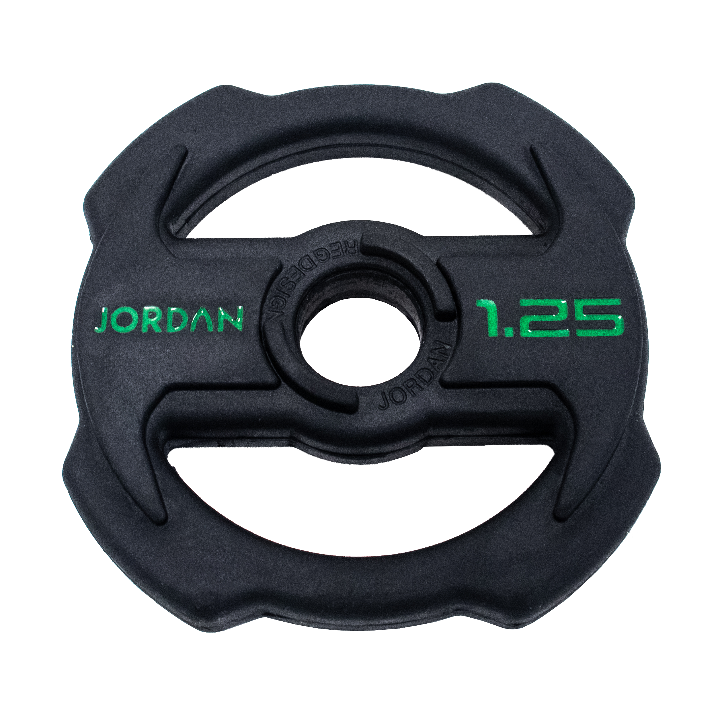 SAVE 50%! JORDAN Ignite V2 Rubber Studio Barbell Plates 1.25kg (Discontinued)