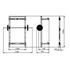 JORDAN Folding Multi-Use Gym Rack