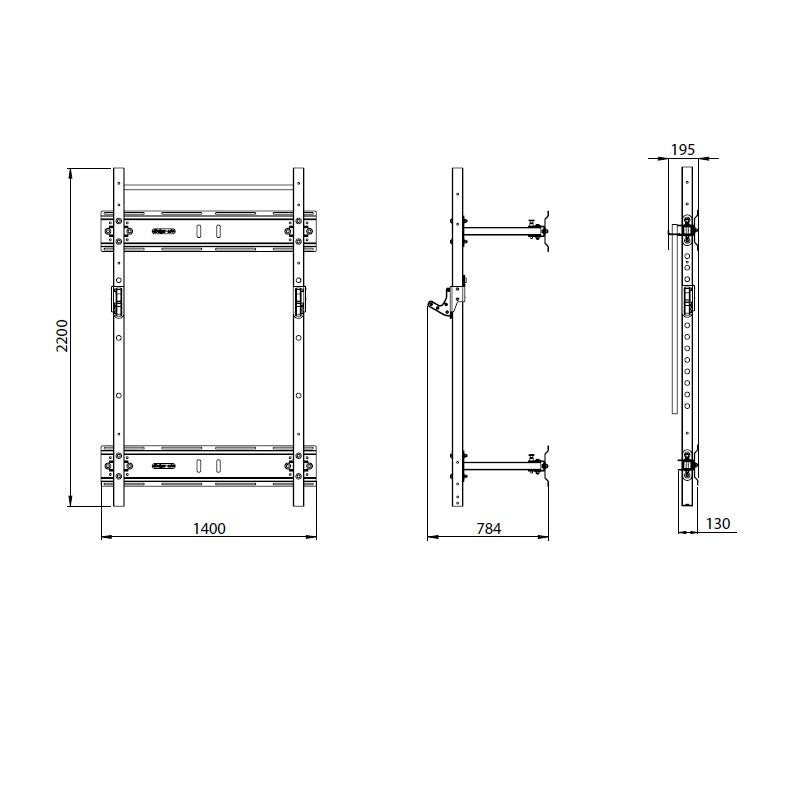 JORDAN Folding Multi-Use Gym Rack