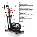 M5i Strider Elliptical Machine