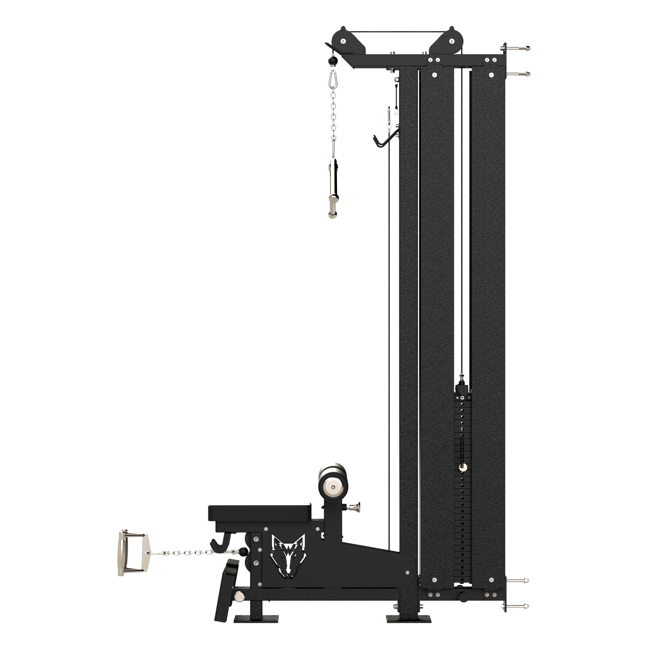 Wolverson Lat Pulldown & Seated Row (w/ 135kg weight stack)