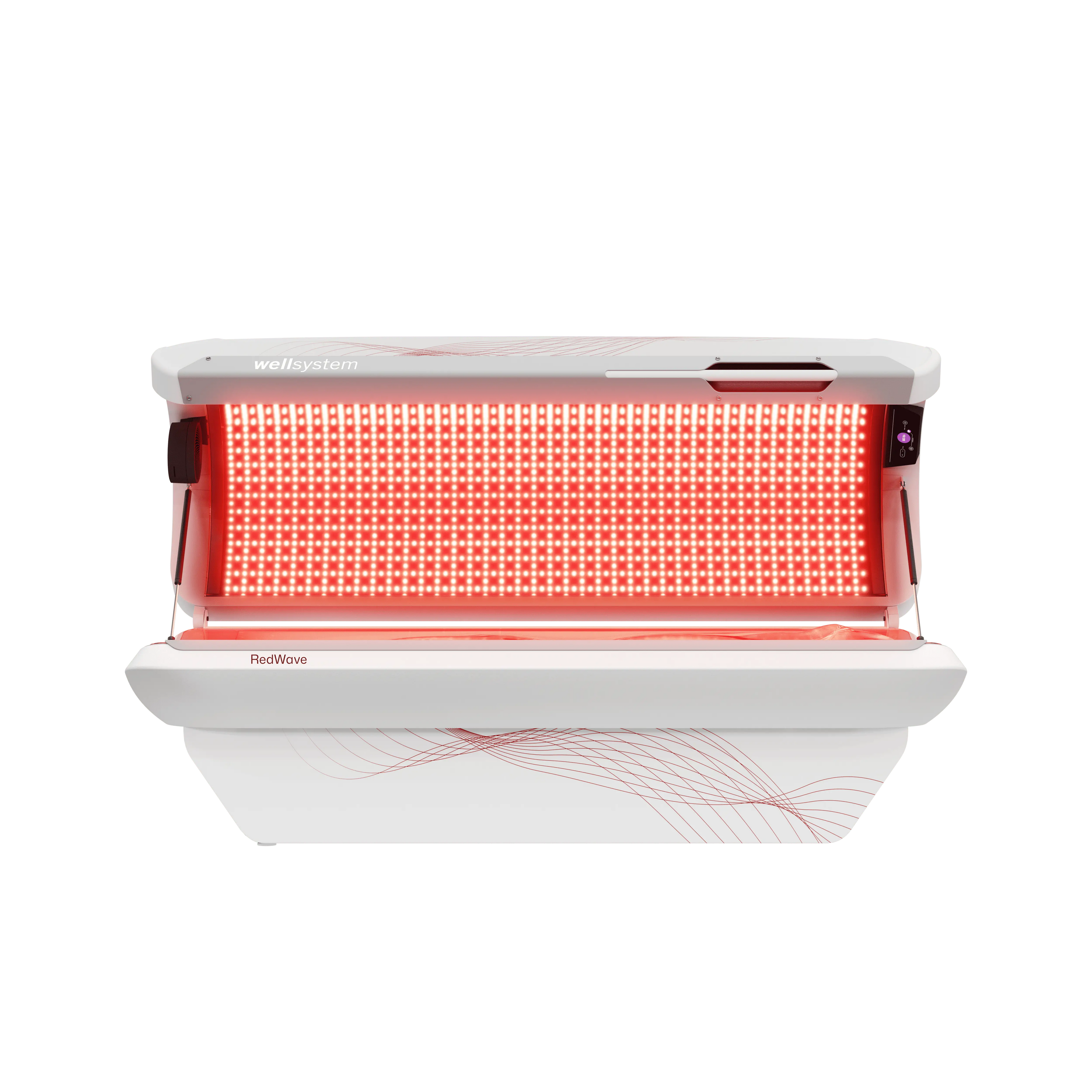 Wellsystem RedWave PlusBooth Offen